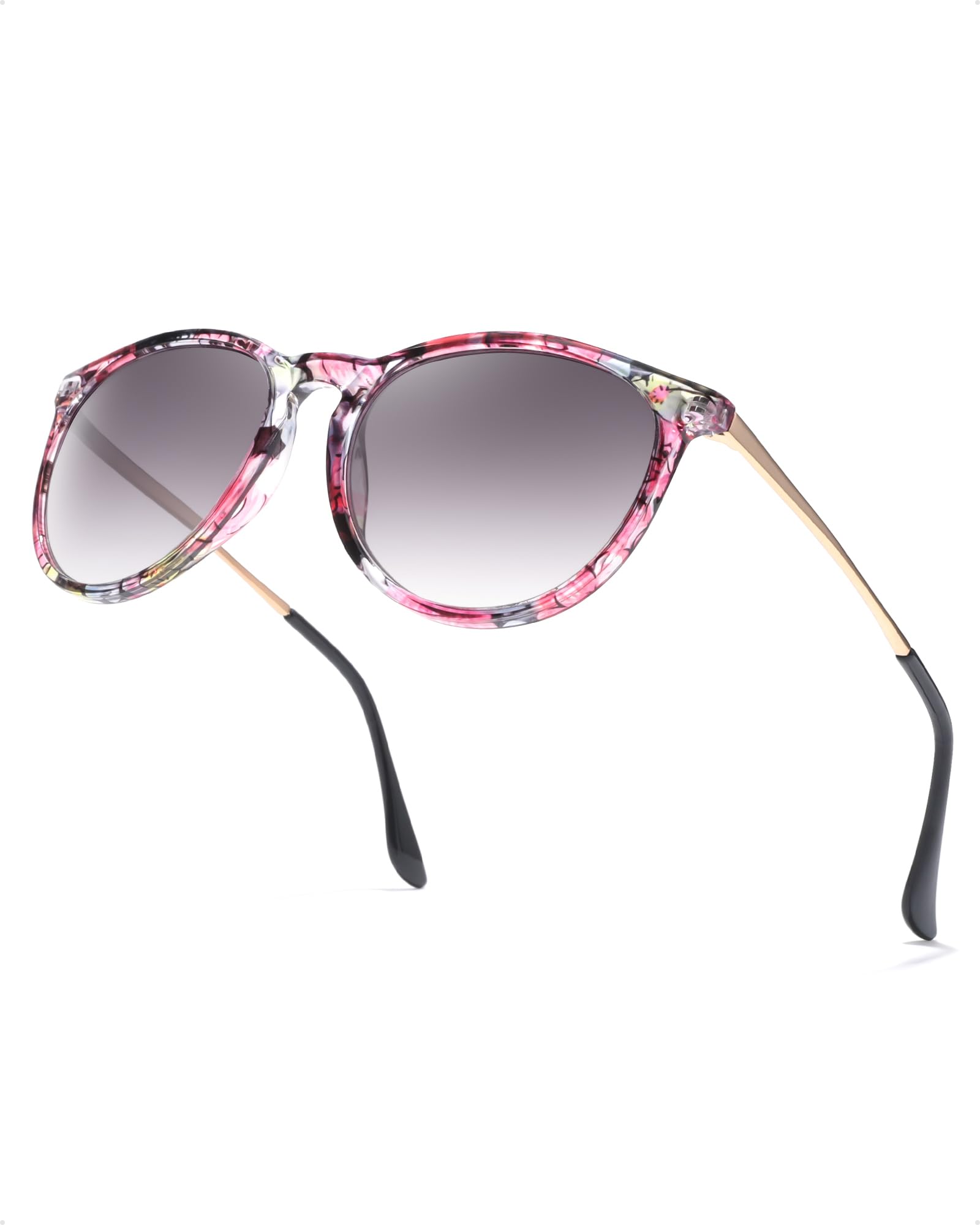 IGnaef Reading Sunglasses for Women, Gradient Full readers Sunglasses UV400 Protection IF8859