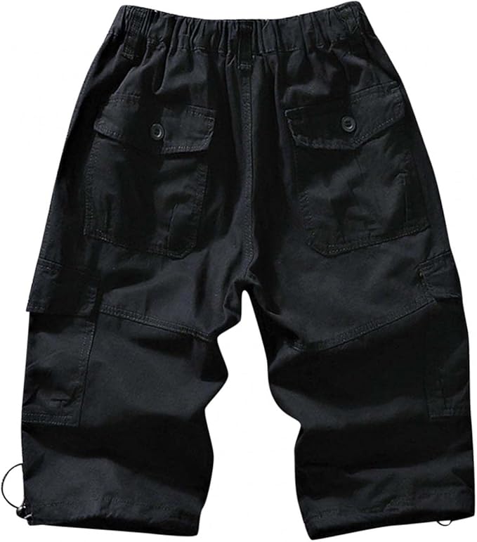 Amazon 半ズボン メンズ ジーンズ ショートパンツ メンズ 大きいサイズ ハーフパンツ 無地 ゆったり カジュアル 運動パンツ カーゴパンツ 短パン ひざ下 太め ゆったり 7分丈 イージーパンツ ウエストゴム 登山 ランニング アウトドア Vcryheg 01 ショートパンツ 通販