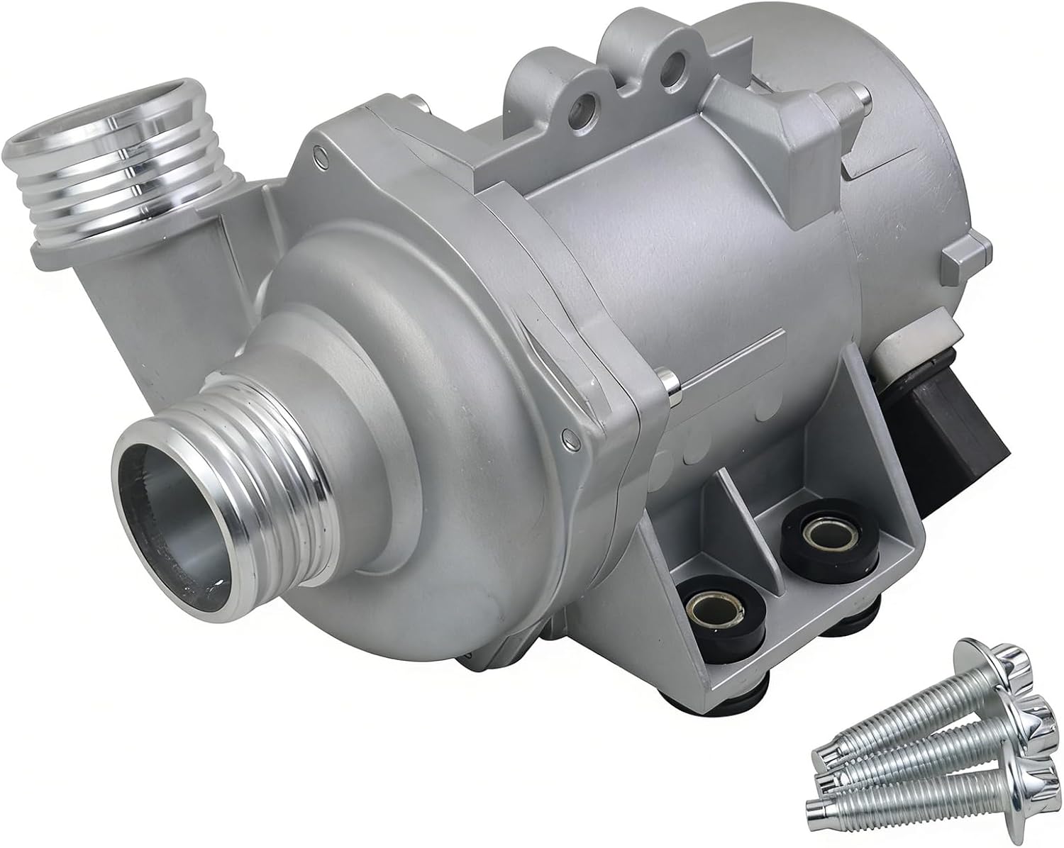 Electric Engine Water Pump w/Bolts 11517586925 Replacement for BM-W E60 E70 E90 E91 E92 E93 E82 E83 128i 325i 328i 330i 525i 528i 530i X3 X5 Z4 with 3.0L N52 Engine