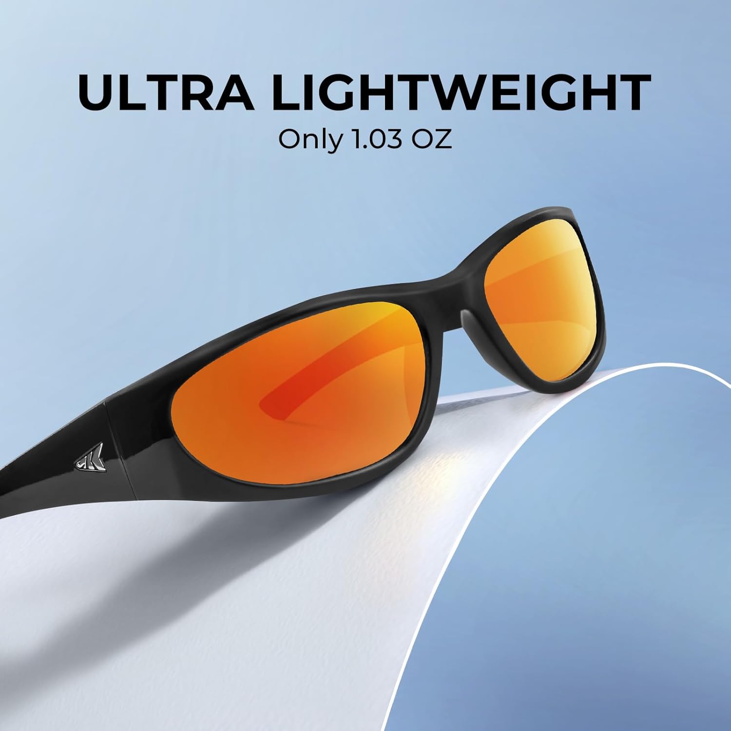 KastKing Raccoon Polarized Sport Sunglasses for Men and Women, Wide Temple Wrap, Ideal for Driving Fishing Cycling Running - Image 7