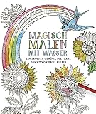  Magisch malen mit Wasser: Ein Tropfen genügt, die Farbe kommt von ganz allein