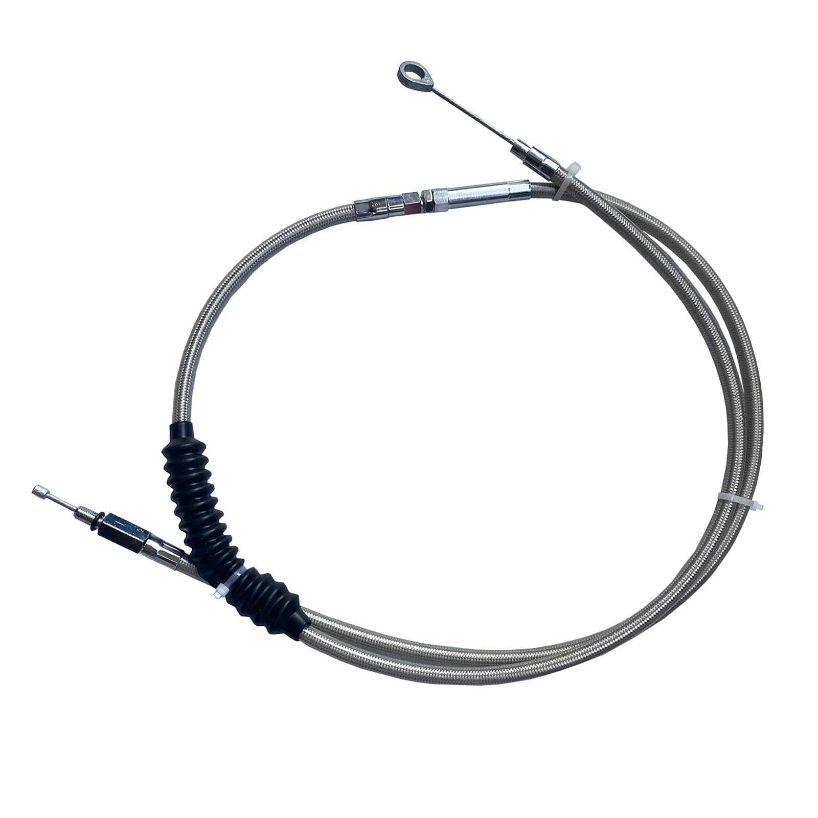 Cavo Frizione Moto | Compatibile con Harley Sportster XL 883 1200 Softail Dyna Touring dal 1990 in poi(140CM)