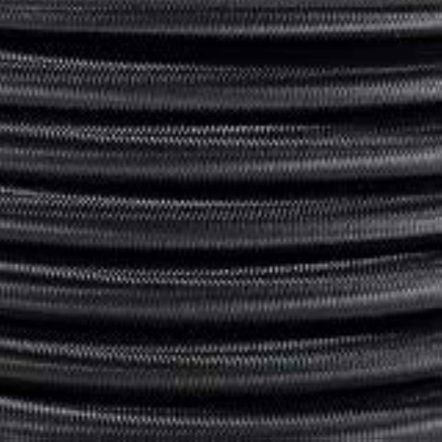 Paracord Planet Bungee Nylon Shock Cord 2.5mm 1/32", 1/16", 3/16", 5/16", 1/8”, 3/8", 5/8", 1/4", 1/2 inch Crafting Stretch String 10 25 50 &amp; 100 Foot Lengths Made in USA