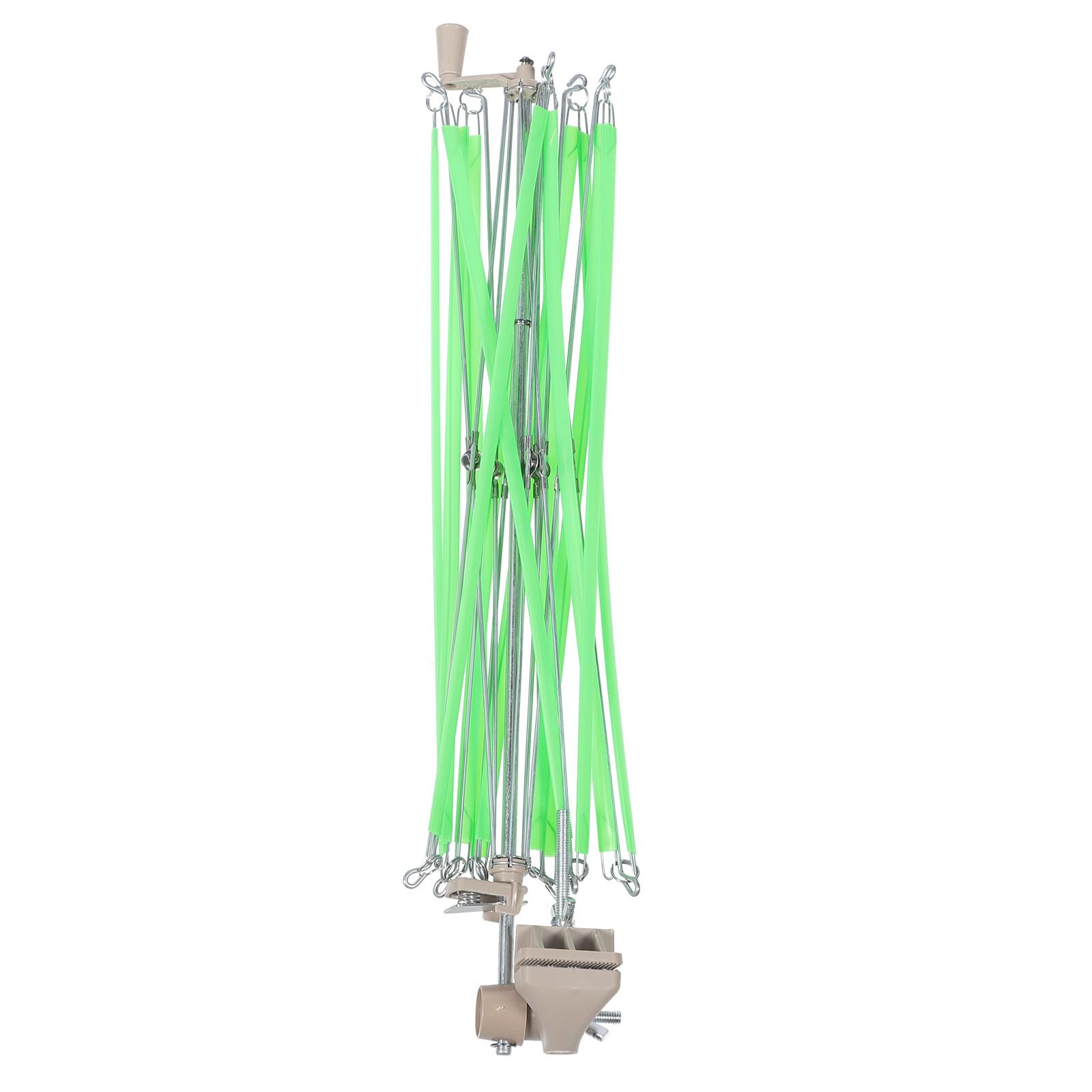 Devanadora rápida para ovillos de lana con bobinador manual ajustable
