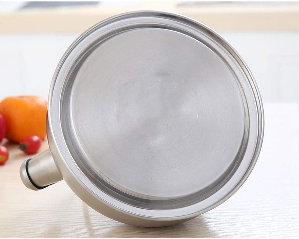 Stove-top Stainless Steel Hot Water Kettle with Ergonomic Handle Whistling