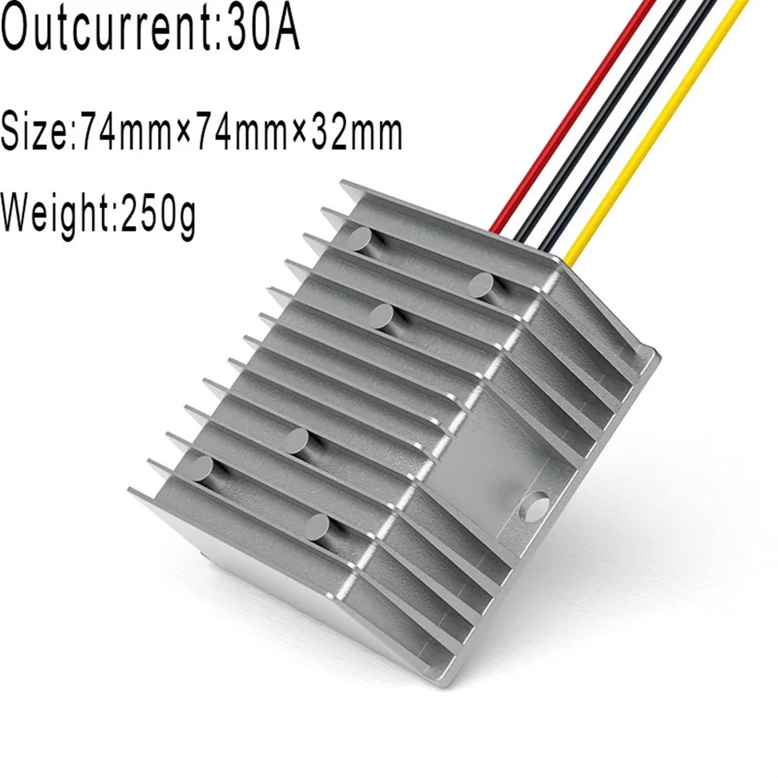 Konwerter DC DC Step Down 24 V na 12 V 10A15A20A25A30A regulator napięcia 15V-40Vto12V przetwornica napięcia 24 V 12 V (24 V do 12 V 30 A)