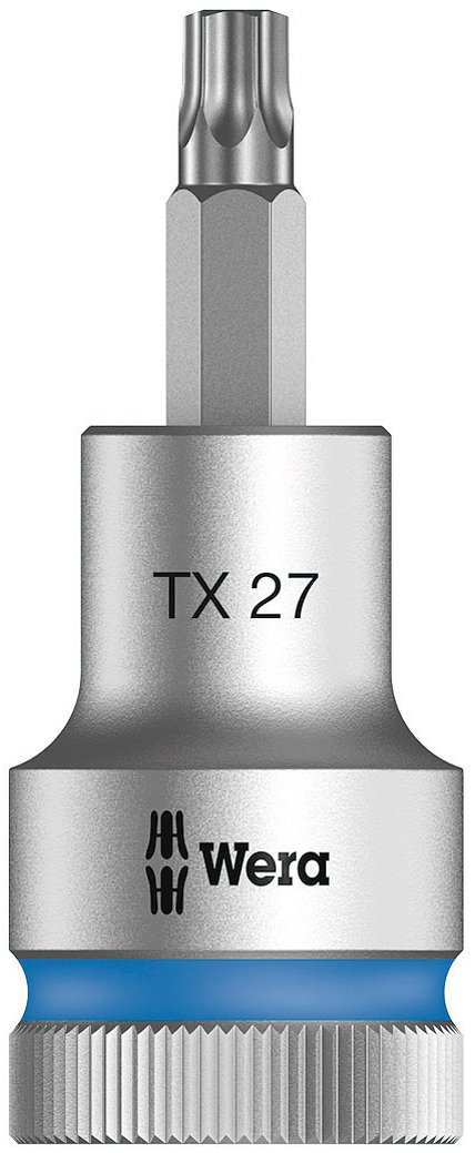 Wera TX27 Torx Socket With 1/2 in Drive, Length 60 mm