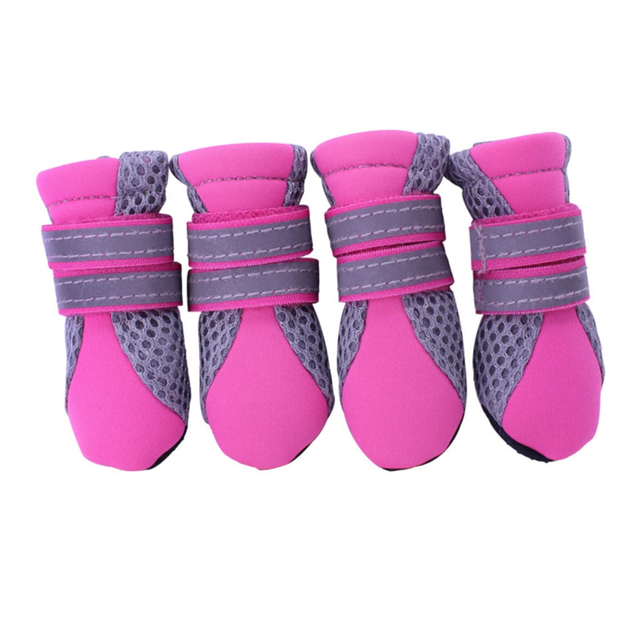 BESPORTBLE Botas Perro Nieve 3 Piezas Zapatos para Perros Dog Shoes Zapatos para Mascotas Botas para Perros Botas De Perro Rojo Bota Perro