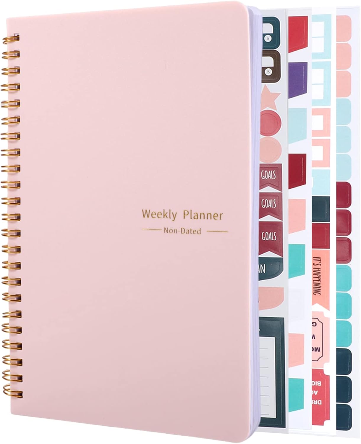 To Do List Notebook, A5 Weekly Planner Undated, Planning Pad Checklist Productivity Organizer 52 Pages for Students, Work, Fitness(Pink) To Do List Notebook, A5 Weekly Planner Undated, Planning Pad Checklist Productivity Organizer 52 Pages for Students, Work, Fitness(Pink)