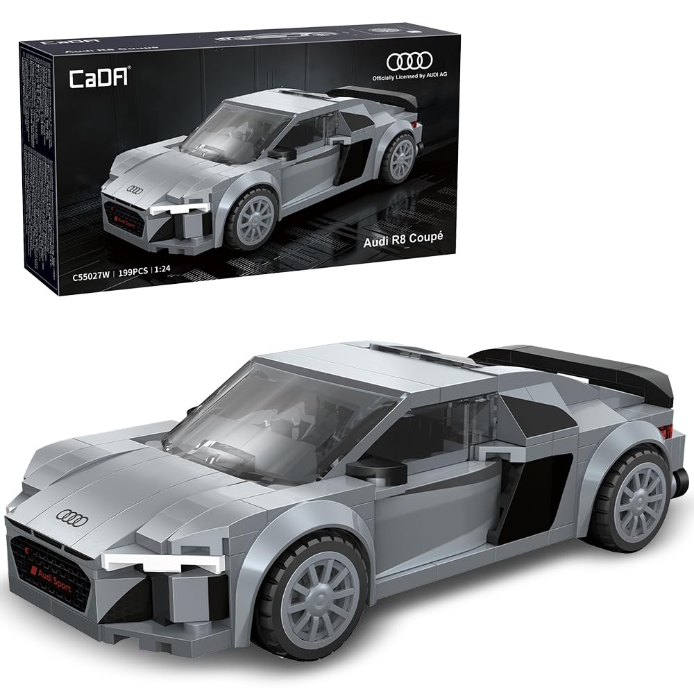 Amazon.com: CaDA C55027W Audi R8 Coupe 2019 Supercar Building