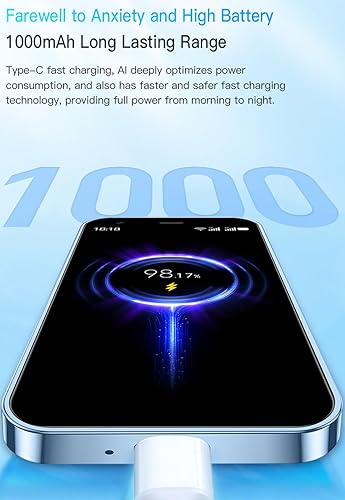 Miniatura 4 de Cutwif Mini teléfono inteligente, teléfono infantil El teléfono celular más pequeño del mundo 3.0 pulgadas Android teléfono pequeño Quad Core 2G+16G