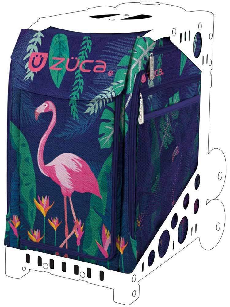 ZUCA Flamingo Sport Insert Bag with Pink Frame, Gift Lunchbox & Seat Cushion