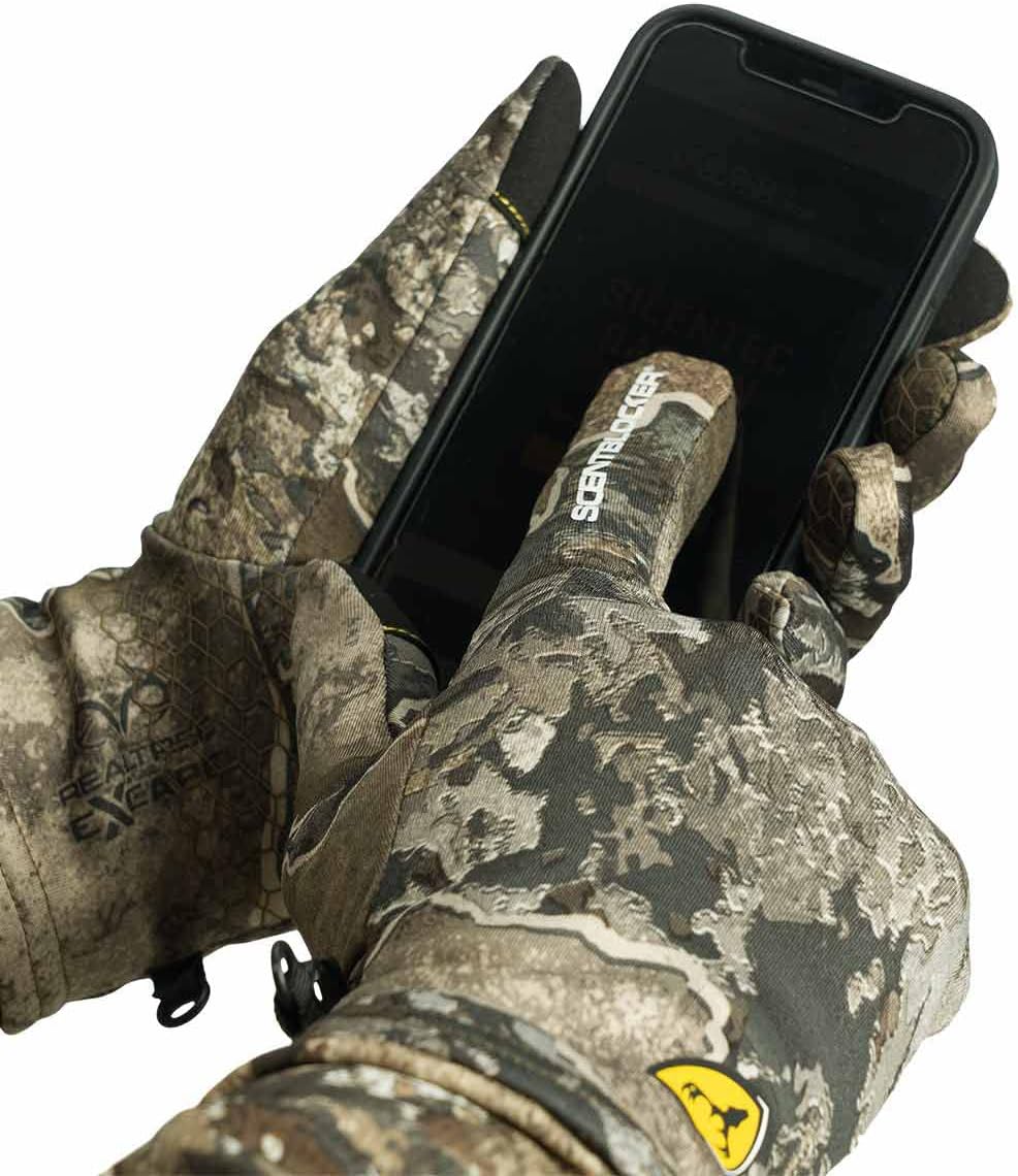 SCENTBLOCKER Underguard Outdoor Gloves for Hunting and Outdoor Sports