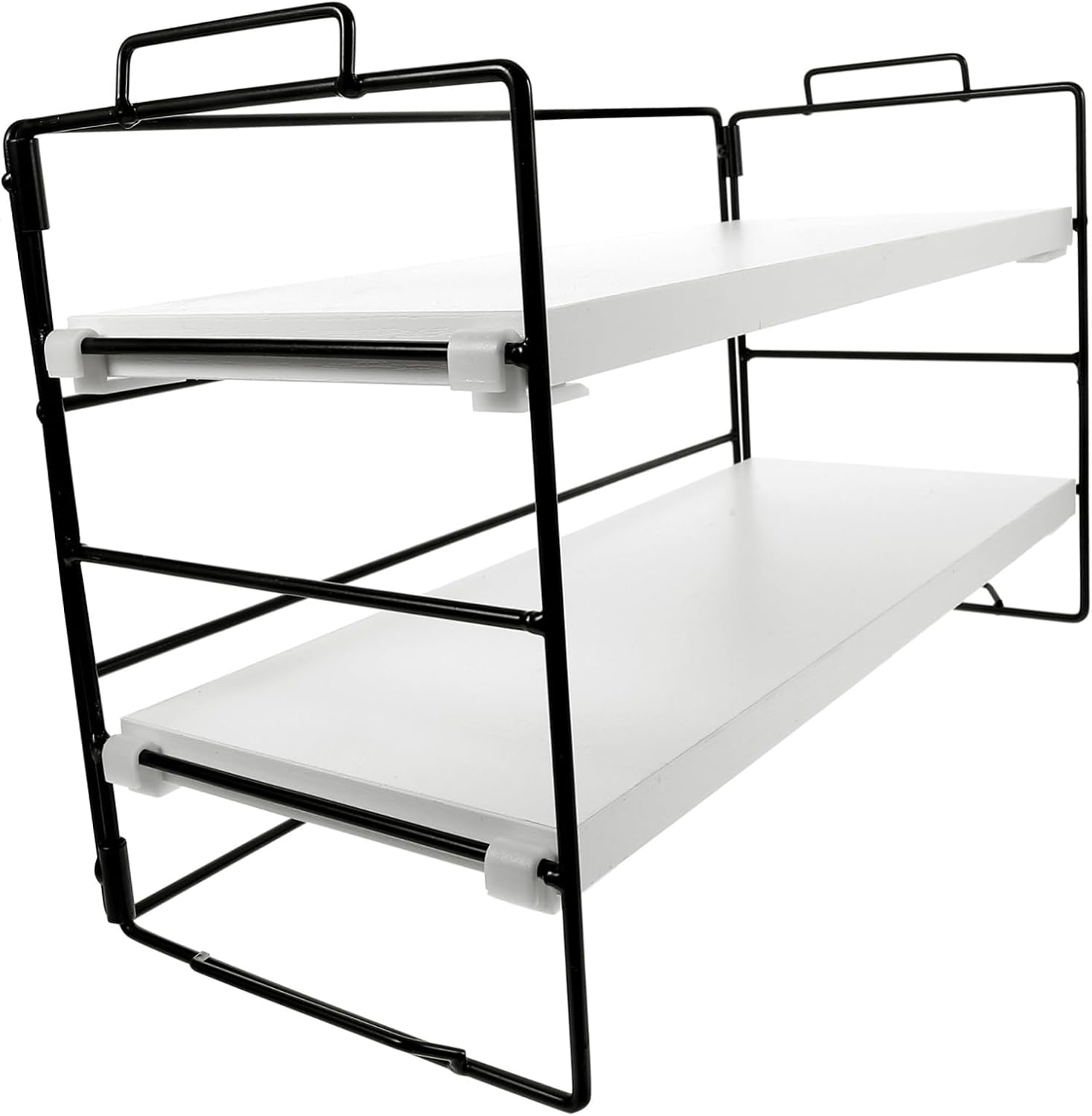SECFOU Makeup Organizer Storage Shelf for Vanity and Bathroom Counter Desktop Skincare Holder and Stylish Cosmetic Rack Space-saving Design for Easy Access