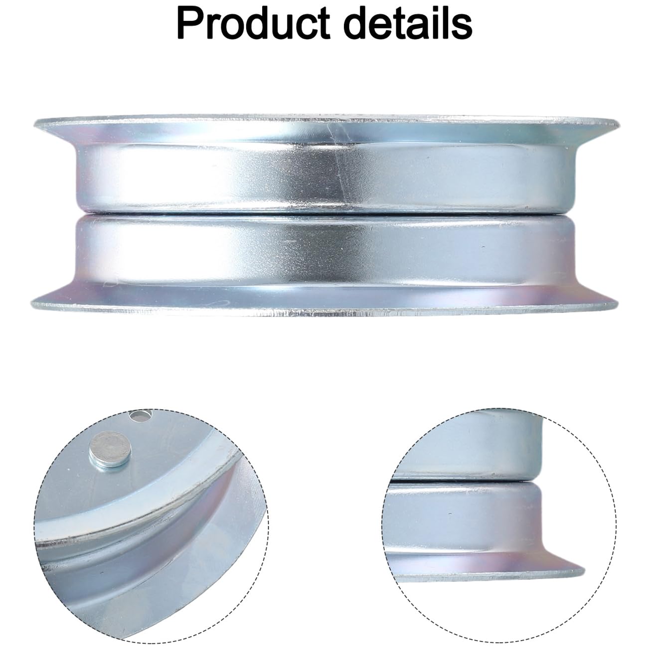 GY22082 Puleggia folle piatta compatibile per John Deere GY20629 - Compatibile con John Dee re GY20067 AUC17621 GY20110, MTD 756-05034A, compatibile con John Dee re D140 L110 L120 L130 LA1055