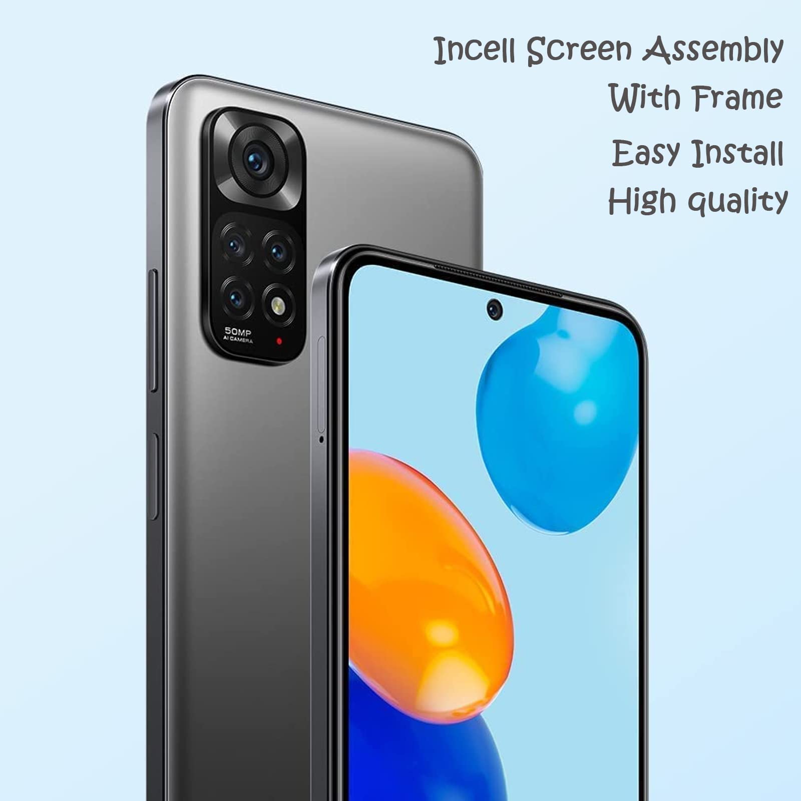 Xiaomi Redmi Note 10 5G glas/ scherm reparatie - Snelle telefoon- en