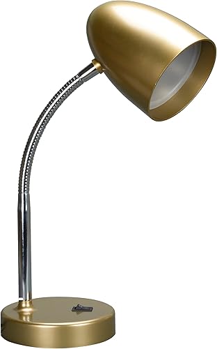 ENERGETIC SMARTER LIGHTING Lámpara de escritorio LED, cuello de cisne flexible con lámpara de mesa, 3.5 W, 240 lúmenes, 4000 K, lámparas de estudio