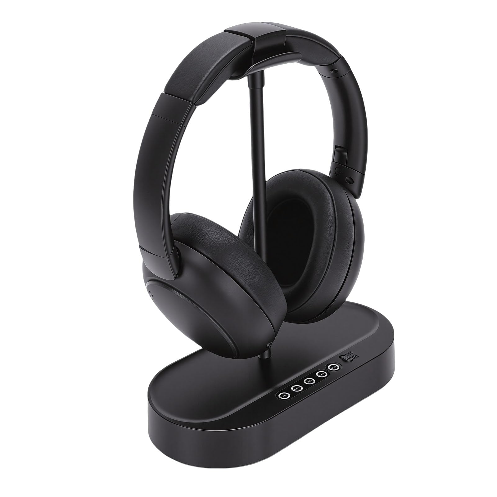 Cuffie TV Bluetooth con Trasmissione Stabile per Anziani Cuffie TV Wireless Dal Design Confortevole