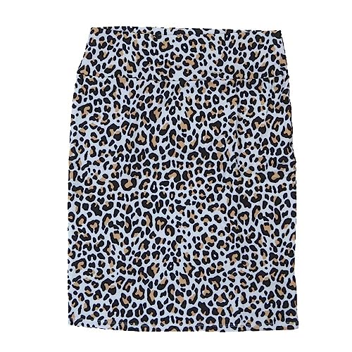 Lularoe Cassie d Medium M Cheetah Print Gray Black Taupe Light Purplish Gray Womens Knee Length Pencil Skirt fits Sizes 10-12 MEDIUM-232-H