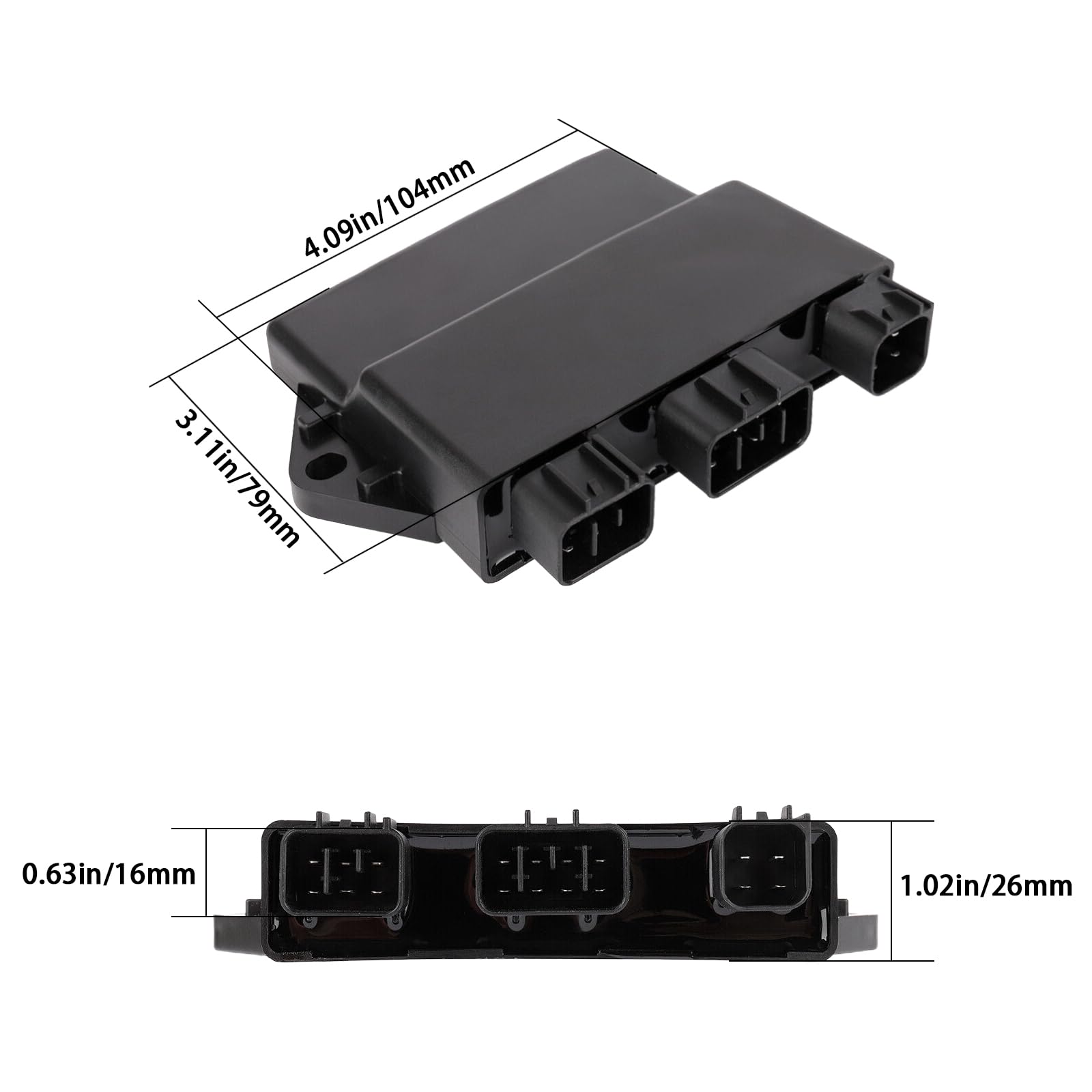 Amazon.com: 5LP-85540-20-00 CDI Box Module Unit Kit with Starter 