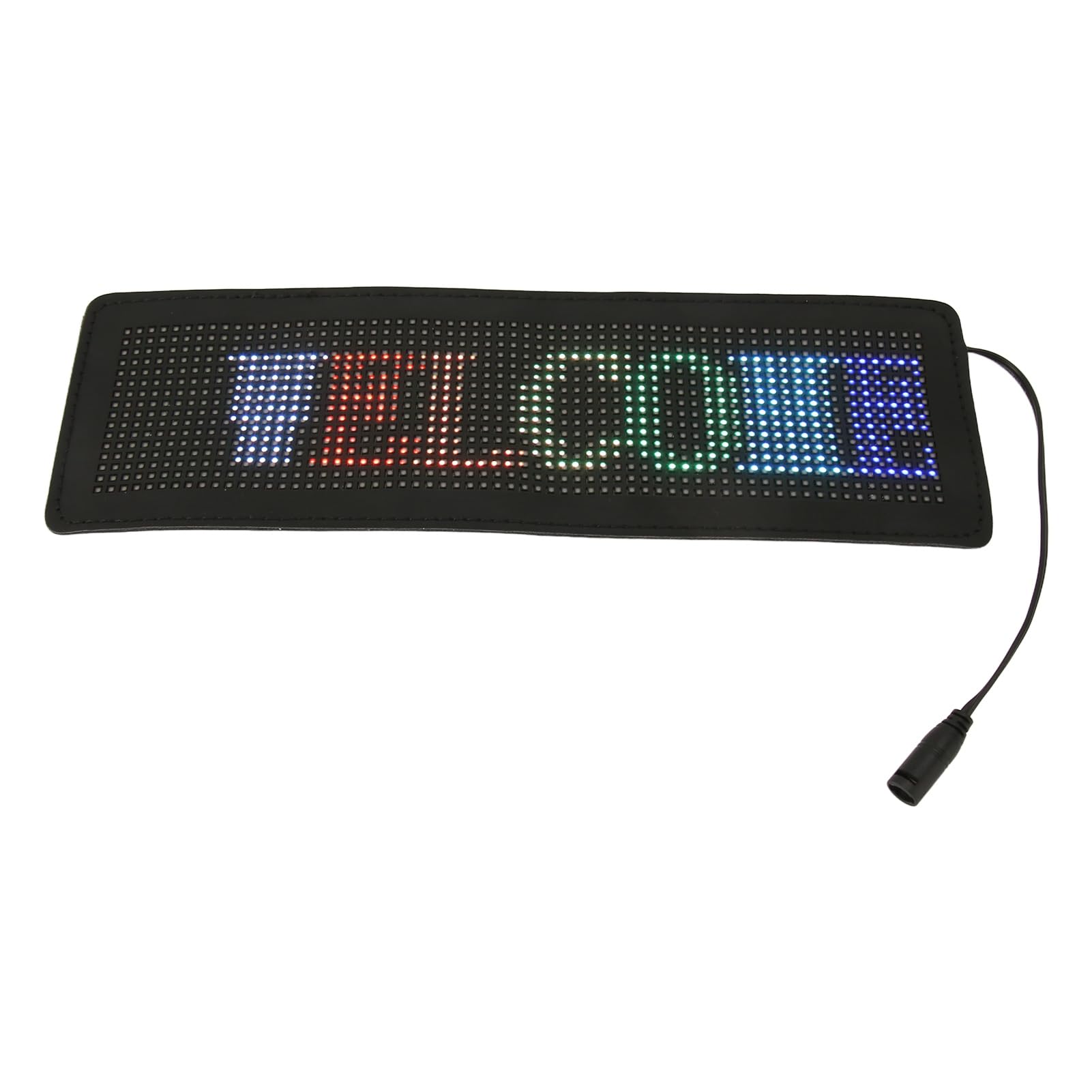 Segnale Luminoso per Auto a LED Controllo App Segnale di Scorrimento Programmabile Flessibile per Negozio Bar Hotel Leggero 11,2 X 3,5 Pollici