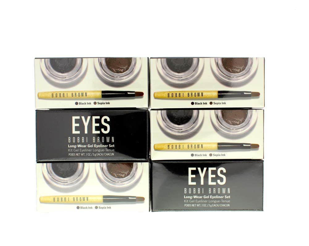 Bobbi Brown Long Wear Gel Eyeliner Duo: 2x Gel Eyeliner 3g (Black