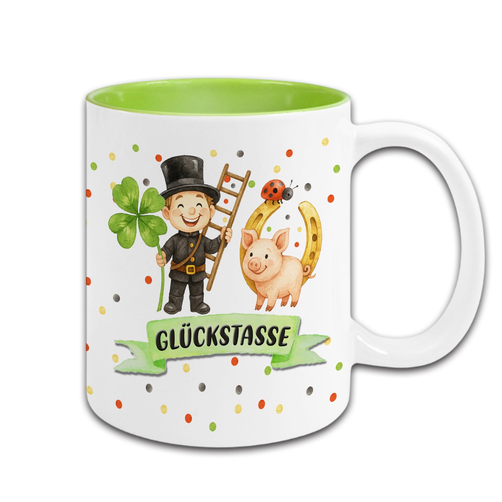 Maus-Design Tasse Schön dass es dich gibt mit Quokka Motiv &