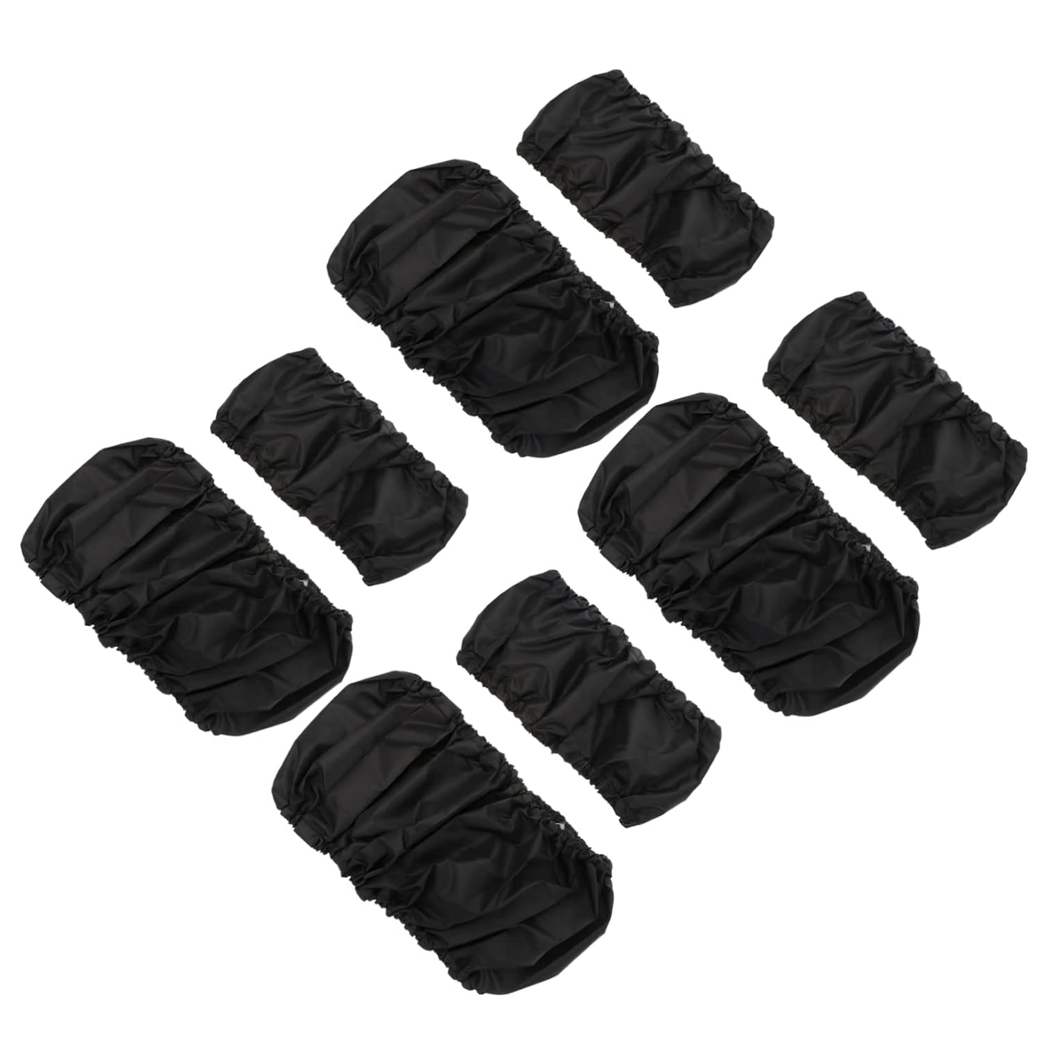 8pcs Stroller Wheel Cover Oxford Cloth Protective Covers for Carriage - Water-Resistant Fits Standard and Compact Strollers Keeps Wheels Clean and Floor