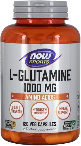 AHORA Alimentos L-Glutamina 1000 Milligram 120 Cápsulas