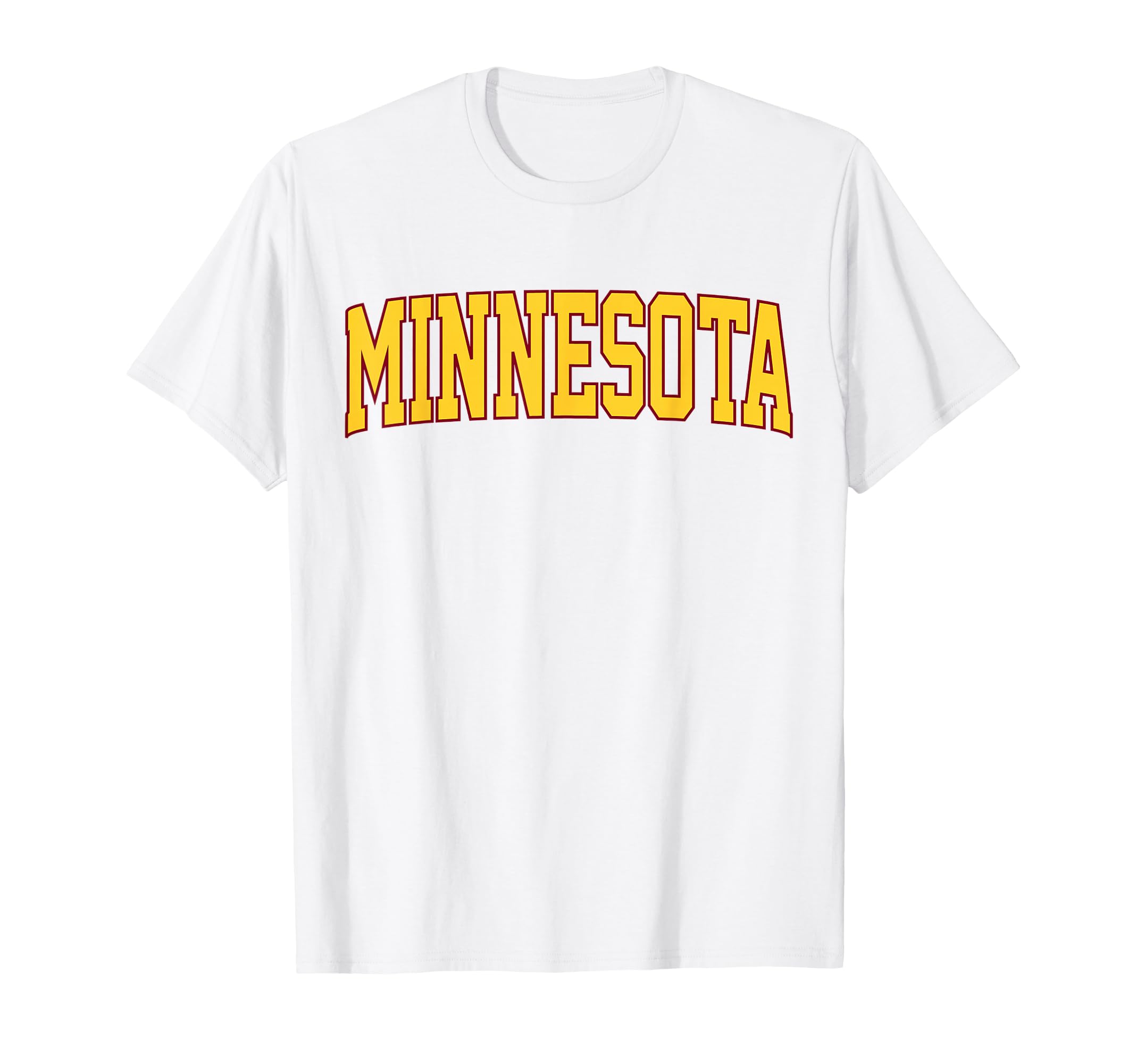 Retro Minnesota Tee Vintage Minnesota Maroon Gold Throwback T-Shirt