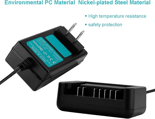 Miniatura 4 de Creabest Nuevo cargador de batería compatible con batería de iones de litio Hitachi 18V 339782 BSL1830C BSL1815X BSL1815S BSL1830 330139 330557