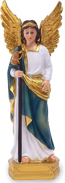 Erzengel Raphael Statue - Katholische Erzengel Figuren für Heilung & Dekoration
