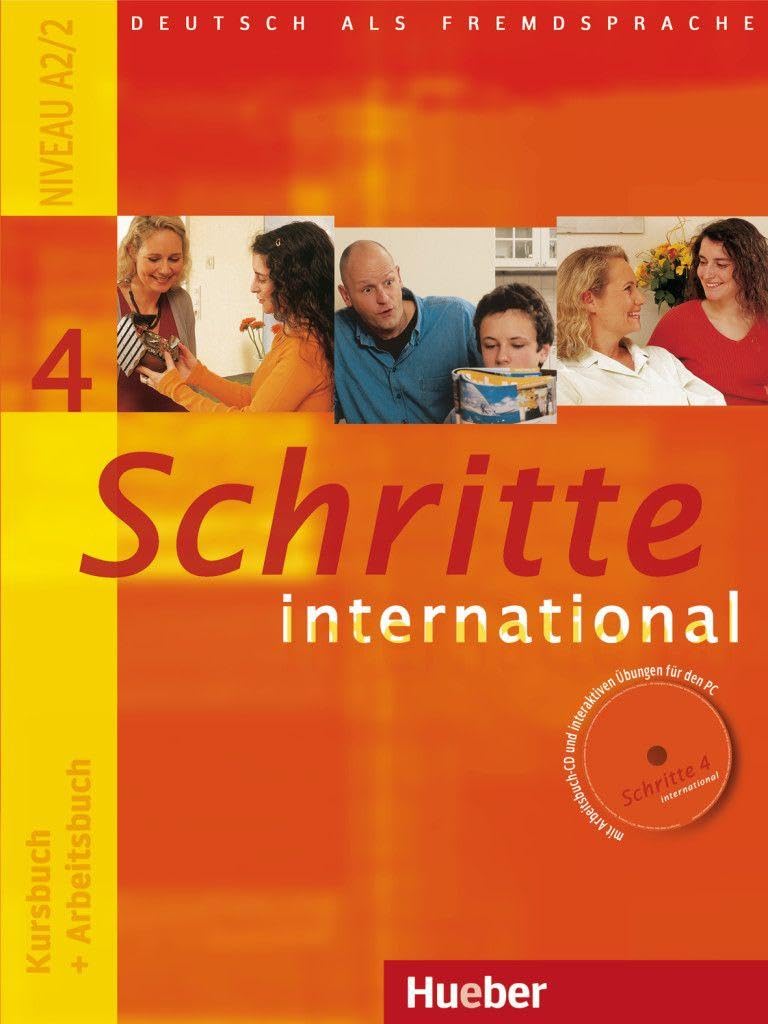 Schritte International: Kursbuch und Arbeitsbuch 4 mit CD zum Arbeitsbuch