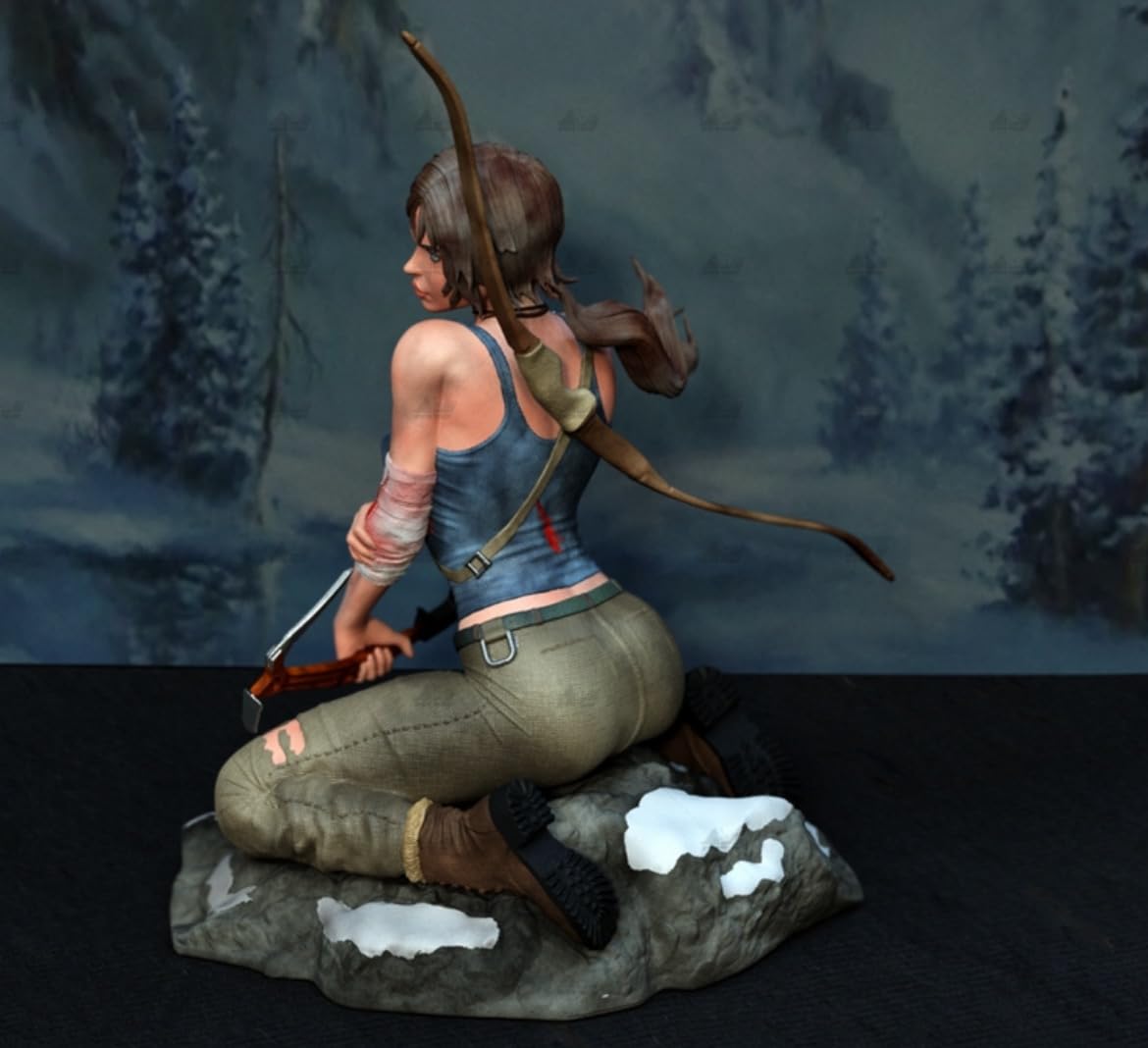 Amazon | 1/6 ガレージキット フィギュア240mm 未塗装 ララ・クラフト