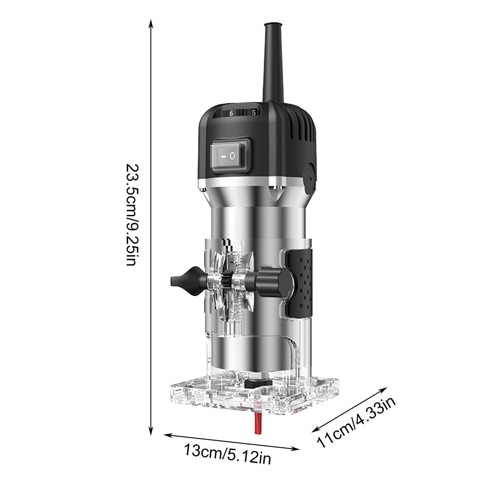 Router de palma, enrutador de carpintería 220V Trimmer de madera eléctrica