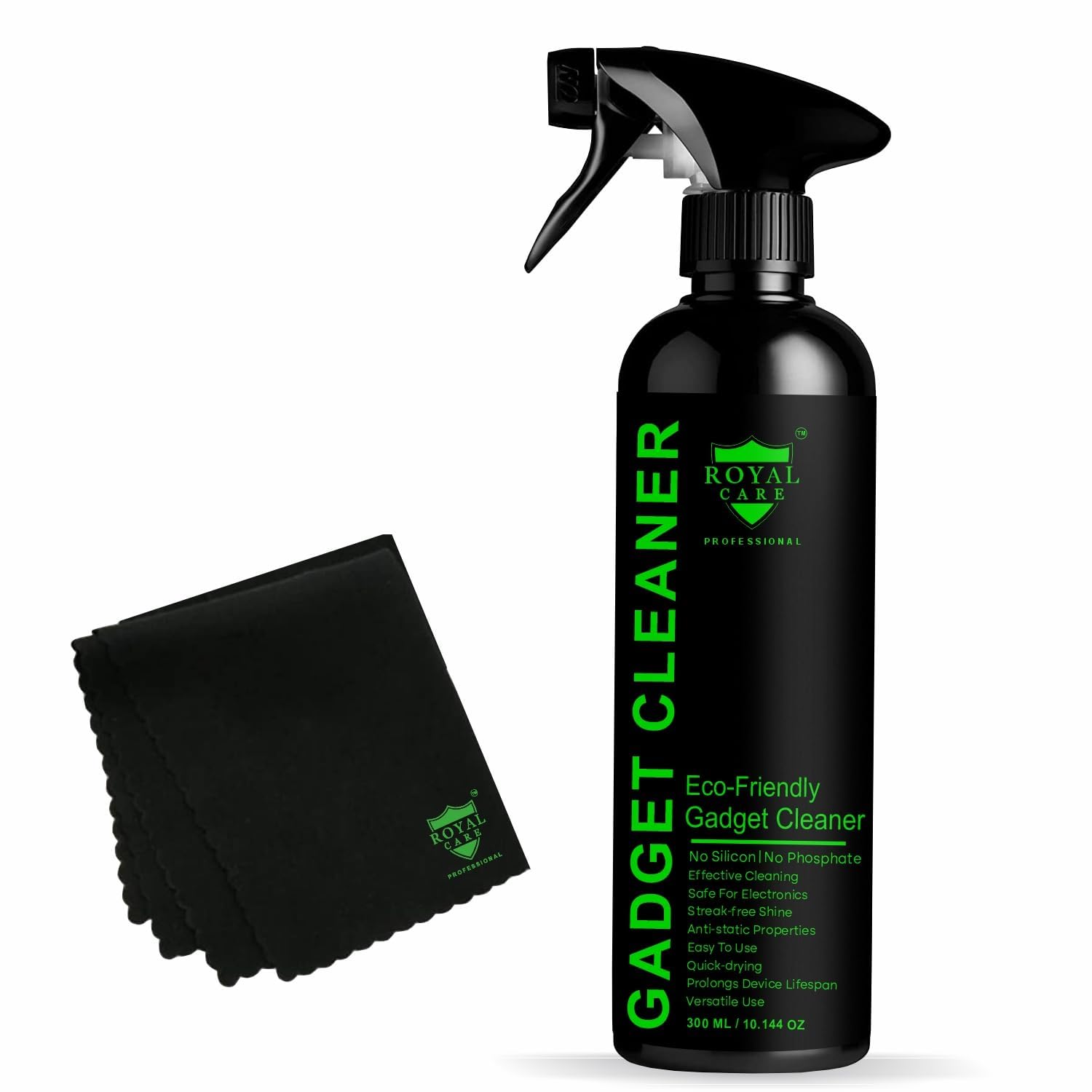 Screen Cleaning Kit 300 ml for Laptop, Mobile, TV & Camera Lens | Anti-Static Non-Alcohol Spray + Microfiber Cloth | Safe for LED, LCD, OLED Screens, Keyboard, Gadgets & PCs-picture-12