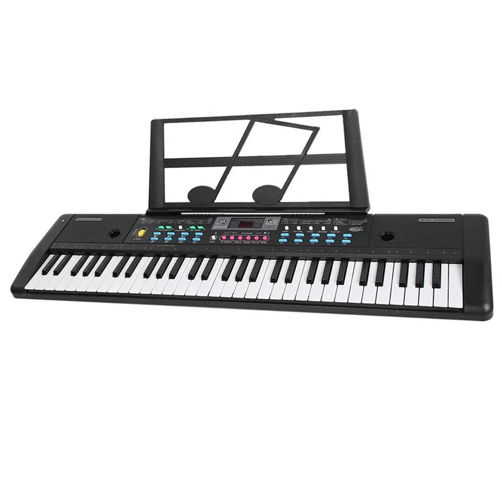Elektroniczny Instrument Fortepianowy 61 Klawiszowa Przenośna Cyfrowa Klawiatura Muzyczna Z Mikrofonem Odpowiednia I Trwała