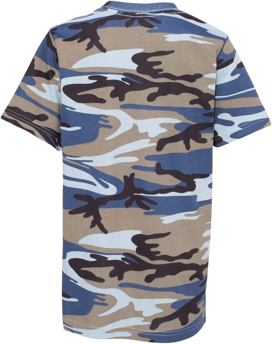 Code Five Youth Camouflage T-Shirt M Green Woodland - Image 4