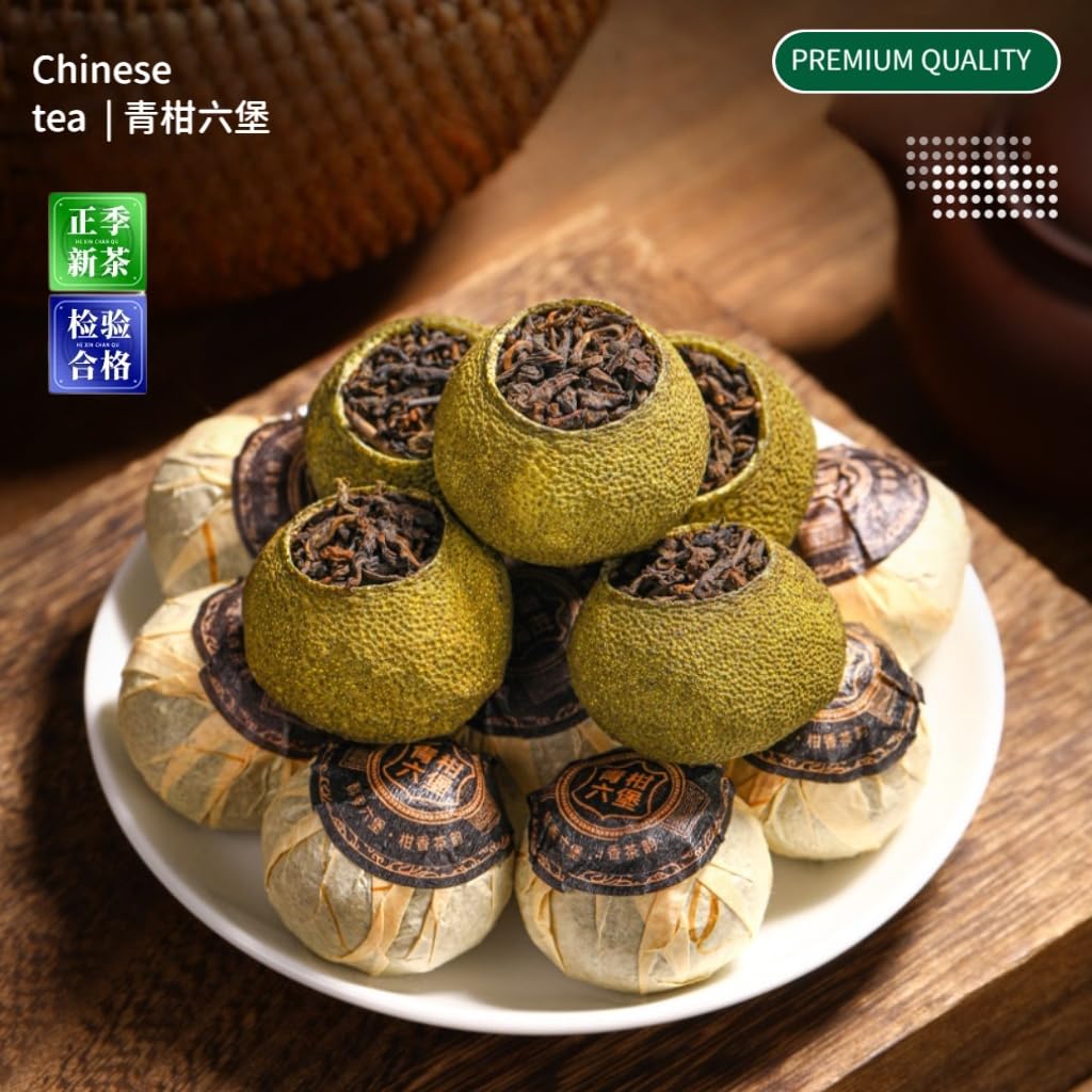 Liupao-Té Mandarín Premium | Té Oscuro De Guangxi, China | Sin Aditivo | Perfecto para Regalar 250g / 8,82oz