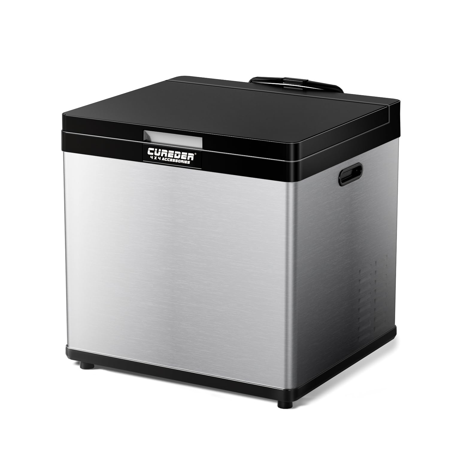 cureder 12 Volt Refrigerator - 28 Liter(30qt) Car and RV Portable Refrigerator and Freezer with 12V DC and 110-240V AC Options - Ideal Portable Fridge with Compressor for Camping and Road Trips