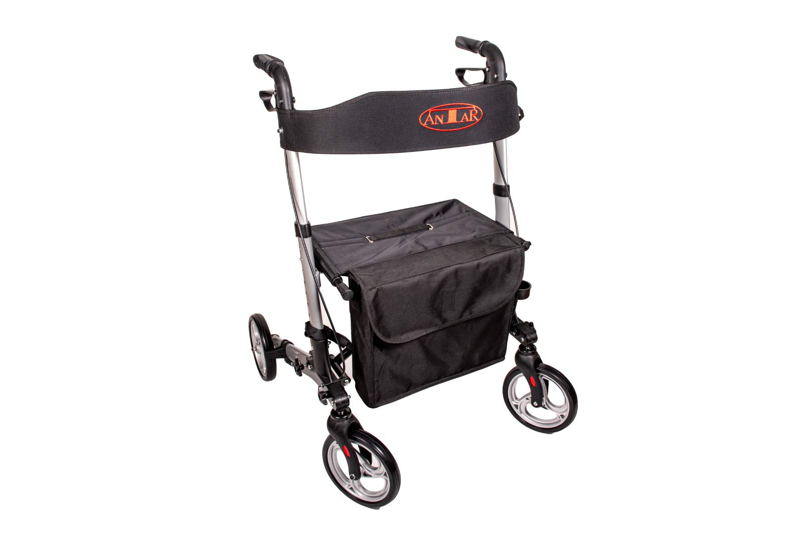 Antar AT51006 Alluminio Pieghevole Camminatore 8 kg, Argento
