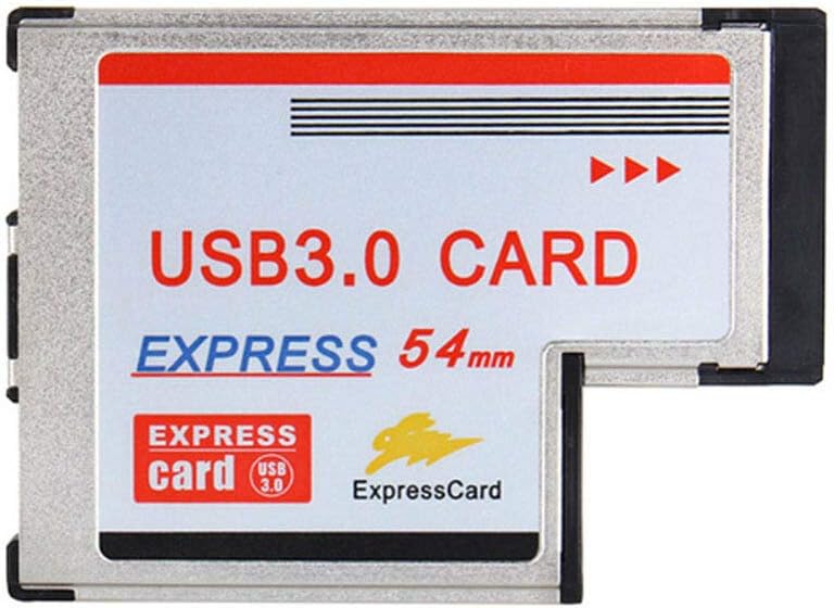 BODHiMECH PCI Express Card to USB 3.0 2 Port Adapter 54 mm Converter Electronics