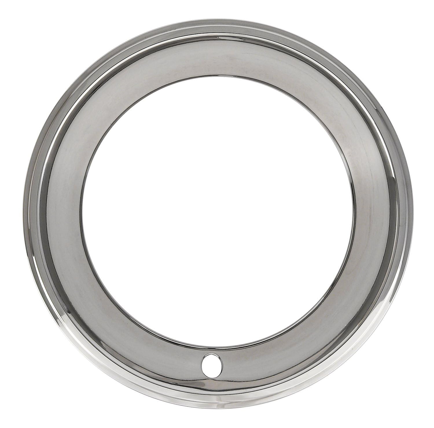 JEGS Stainless Steel Trim Ring Set for 14 in. x 7 in. Wheels