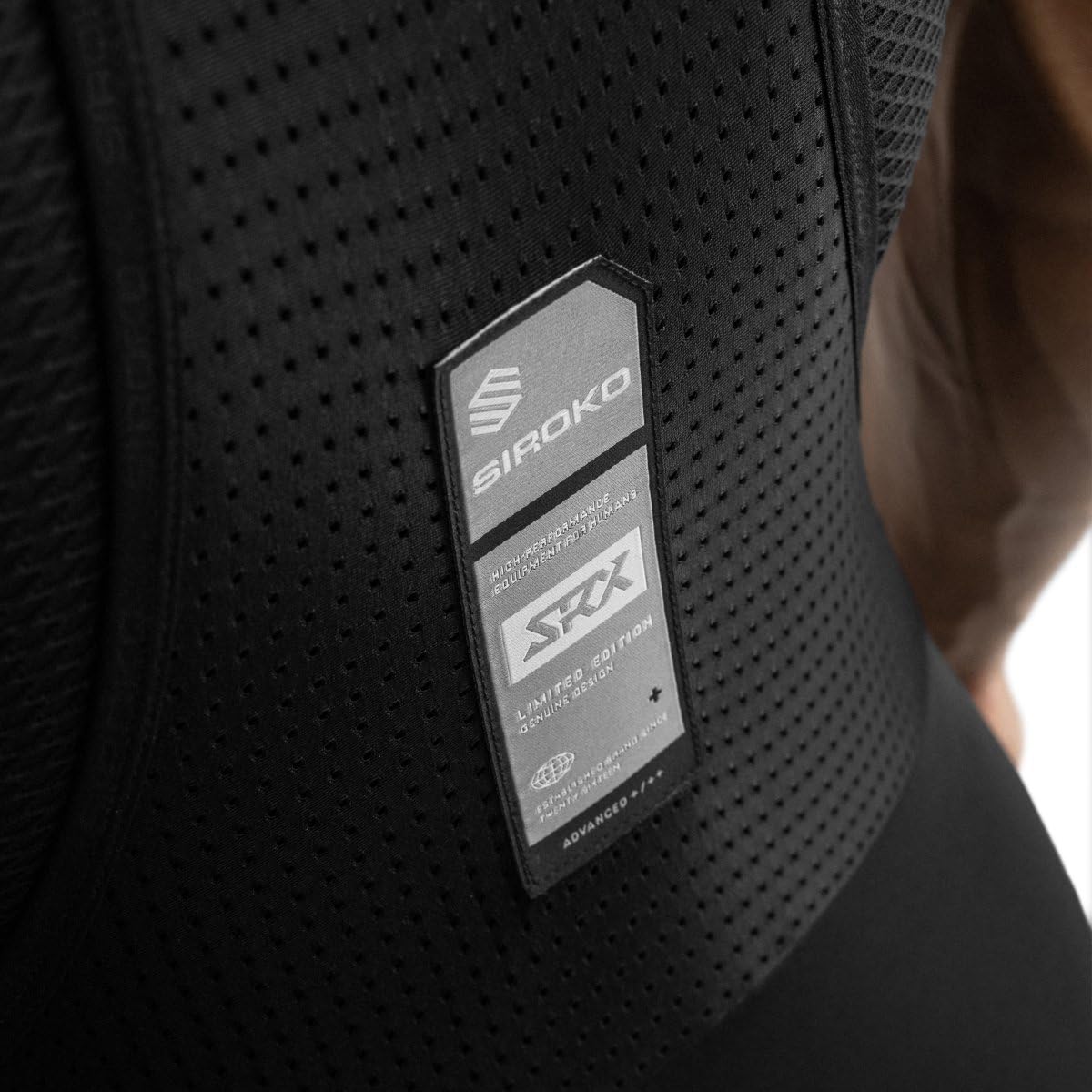 SIROKO Culote Corto Ciclismo SRX Elite Negro