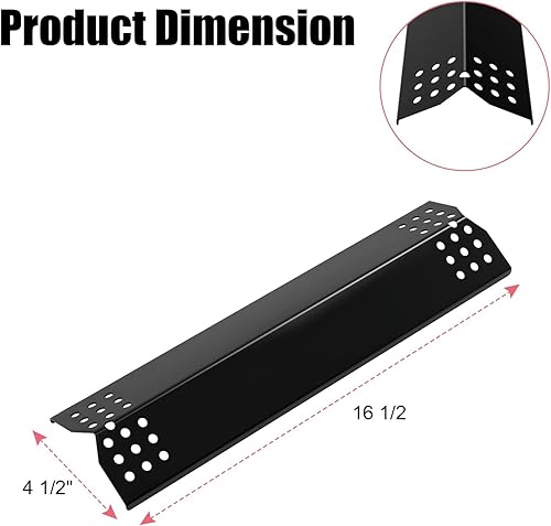 Miniatura 5 de BMMXBI 720-0819 Kit de piezas de parrilla para Kitchen Aid 720-0819 720-0819A 2 quemadores de gas, repuesto de tubo de quemador de placa de calor