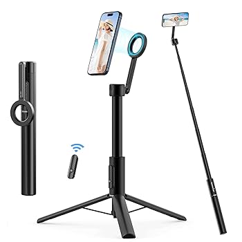 チャン・グンソクZikzin セルカ棒(自撮り棒) Amazon | Ulanzi MagSafe式自撮り棒 超長164cm スマホ三脚
