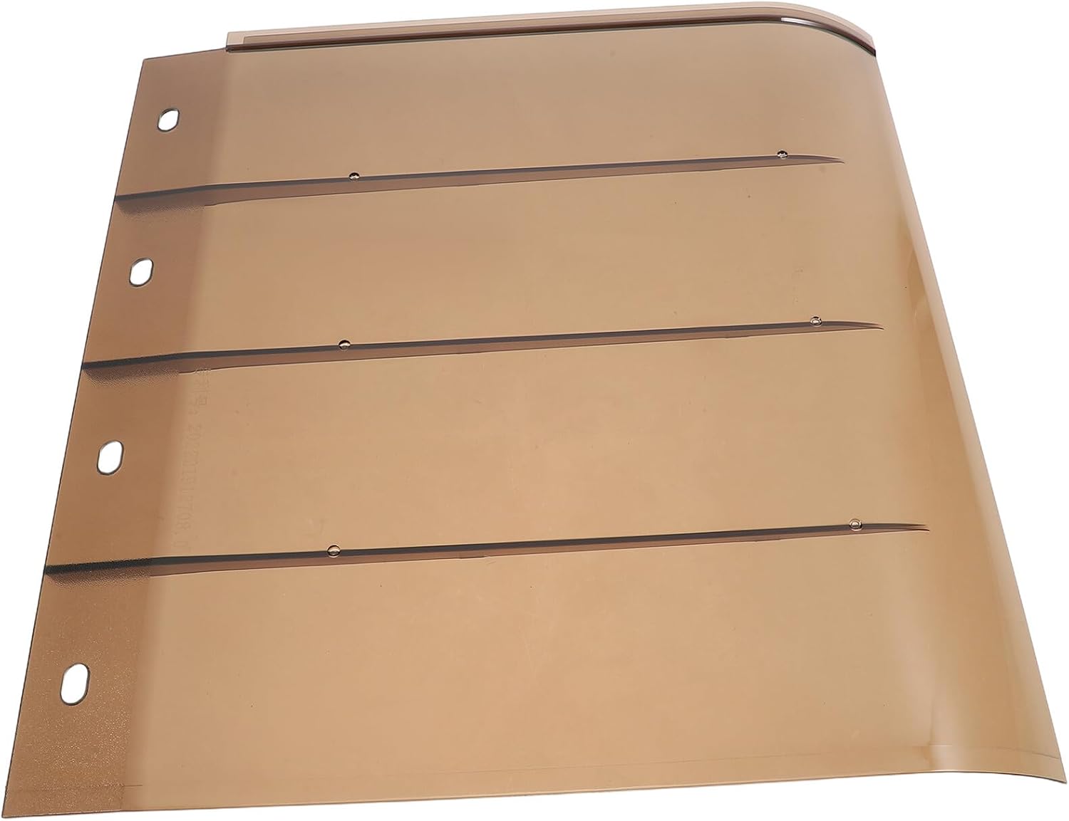 Replaceable Window Rain Awning 40x40cm Brown Patio Porch Canopy Rain Shelter for Yard Outdoor Balcony