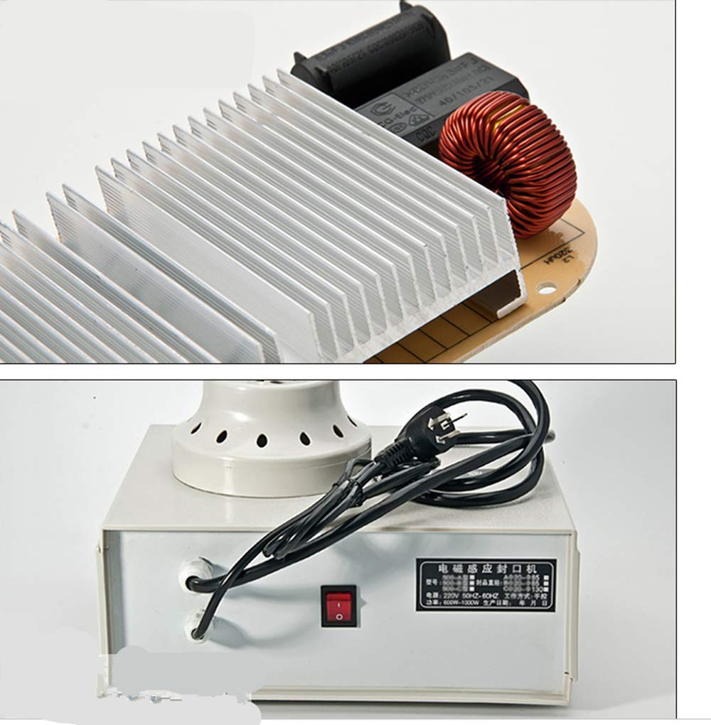 Sigillatrice A Induzione Portatile Per Bottiglie - Diametro 40-115mm, Potenza Regolabile 0.8-1.2KW - Foto 9