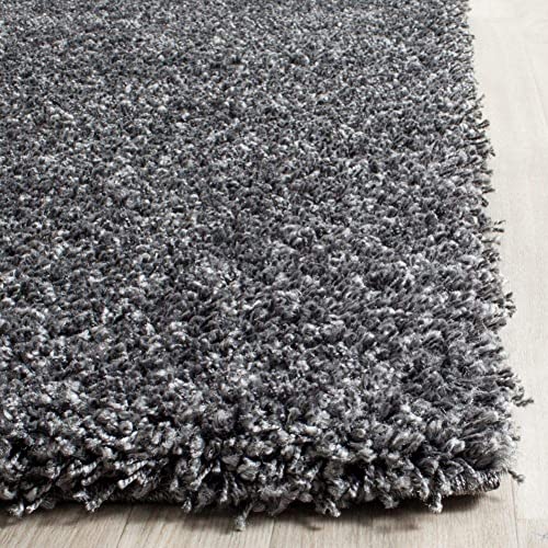 Image of Urban Modern Decor Featuring Soft Shaggy Carpet & Rug for Your Bedroom and Livingroom [Size- 2x8 feet & Color-Grey].