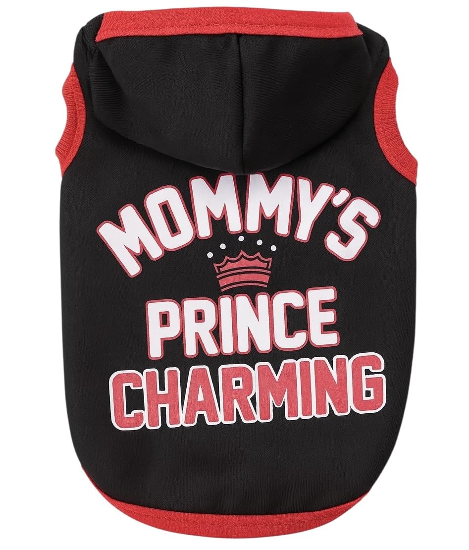KUTKUT Polycotton Fleece Small Breed Dog & Cat Hoodie, Casual Sports Hoodie with Cap for Toy Poodle, Shihtzu, Bichon Frise & Cats, Winter Sweatshirt Warm Hoodies for Small Dogs (Size: L, Chest: 45cm) 1